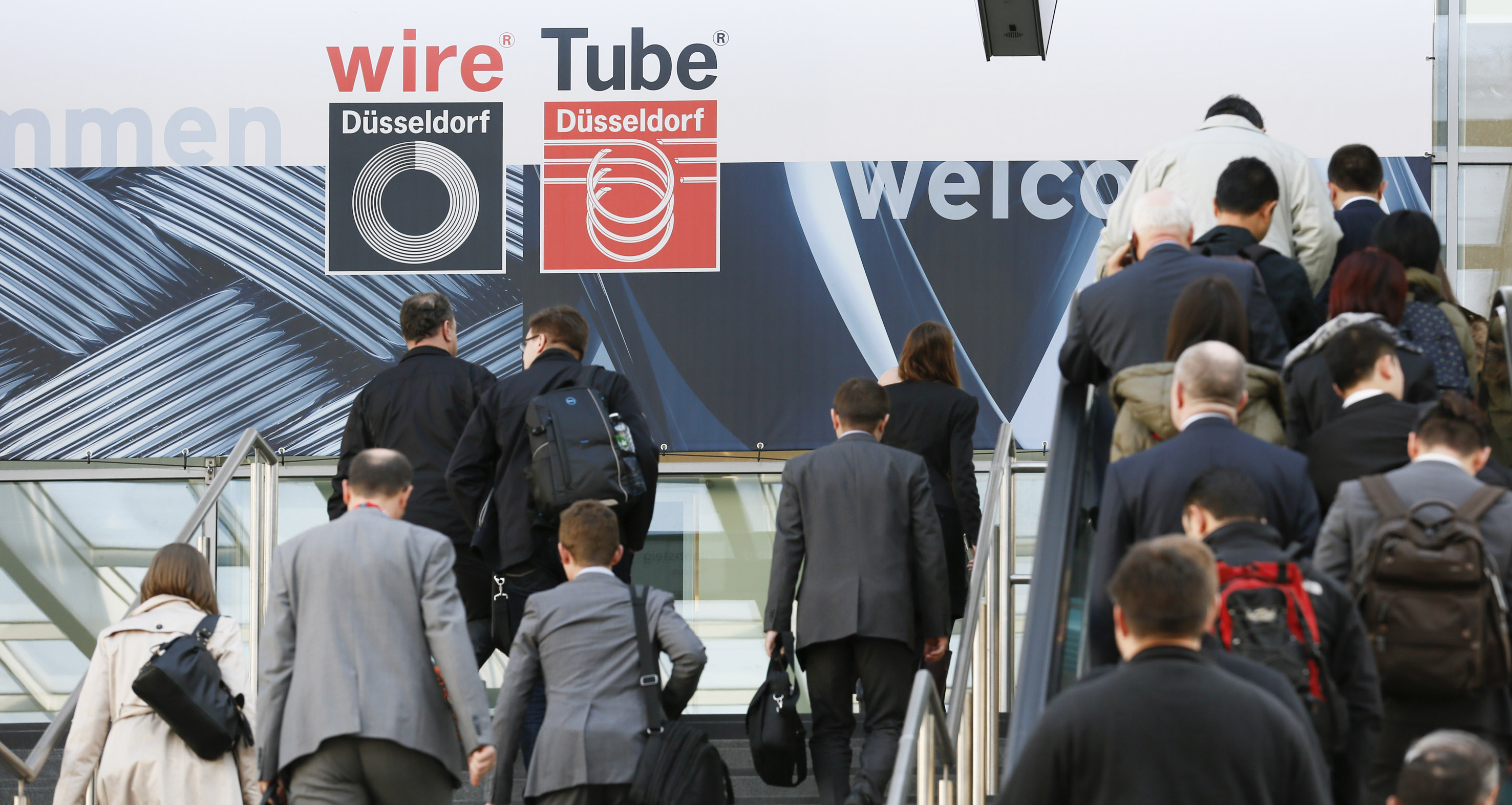 Trade fairs are breaking all records: wire 2018 and Tube 2018 – bigger and more international than ever