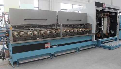 Multiwire drawing line